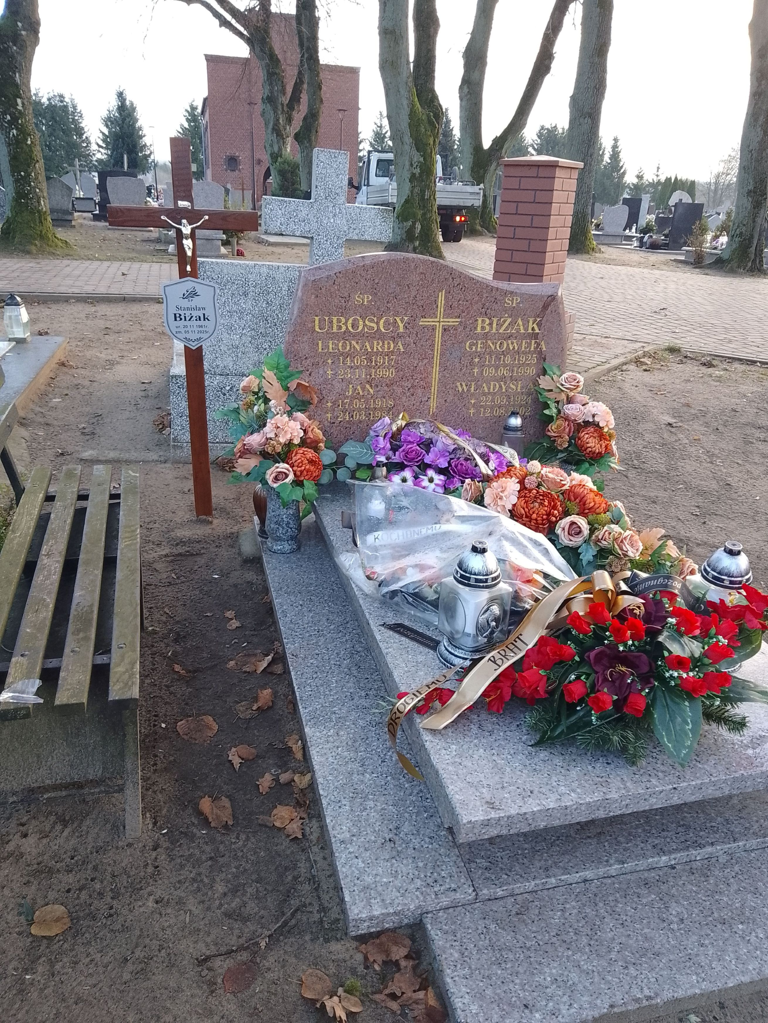 Grób Stanisław Biżak