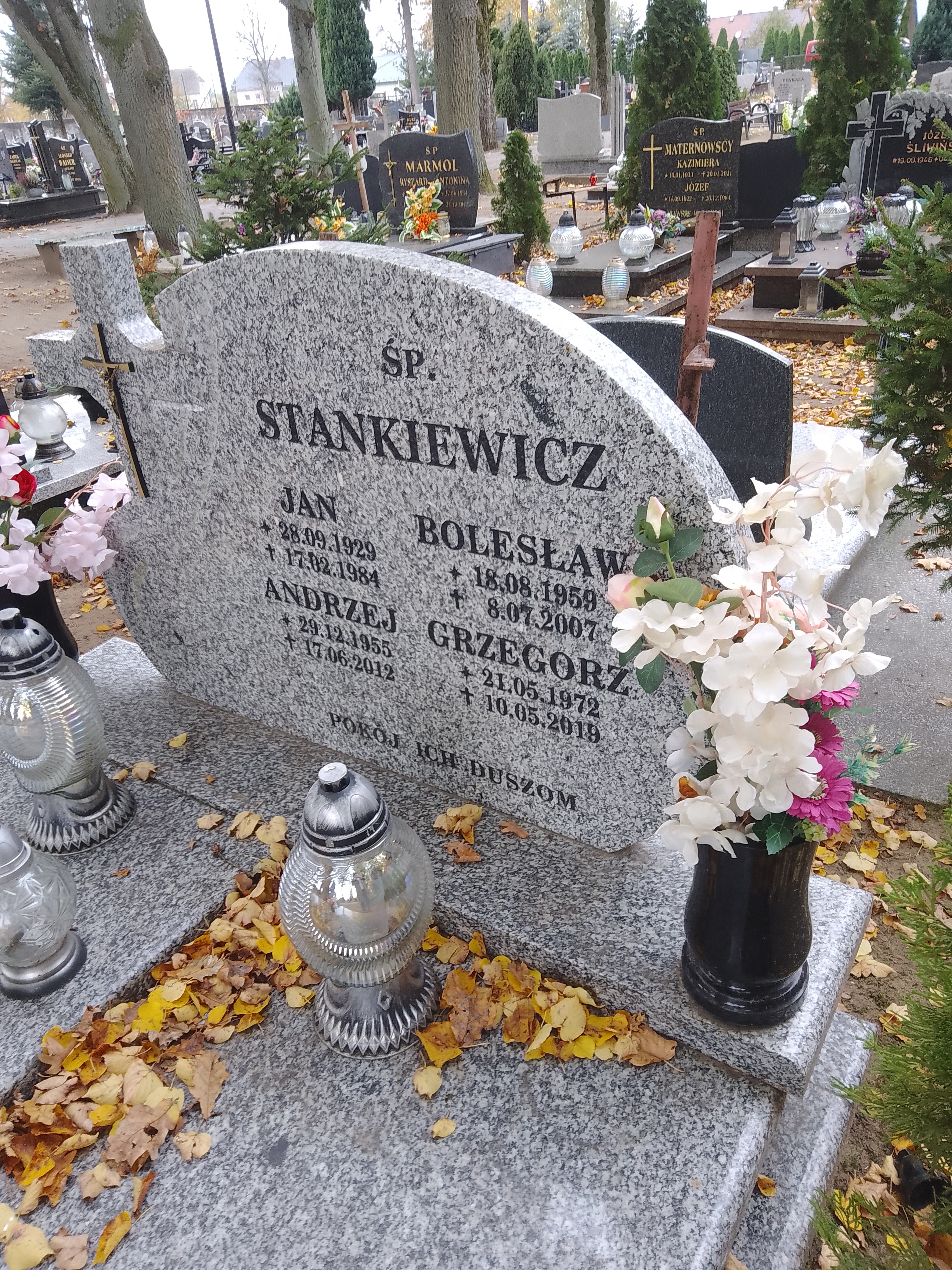 Grób Andrzej Stankiewicz