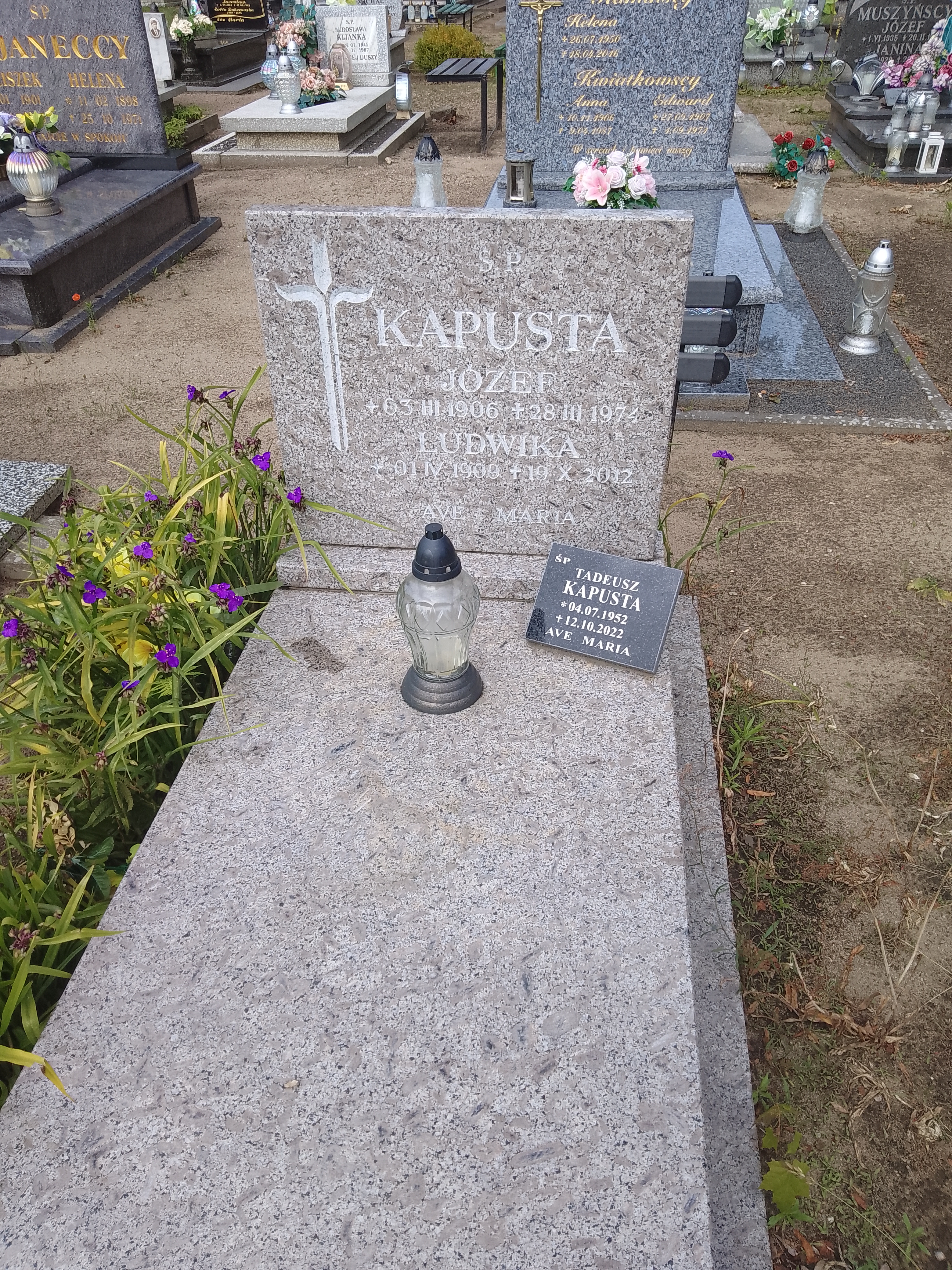 Grób Ludwika Kapusta