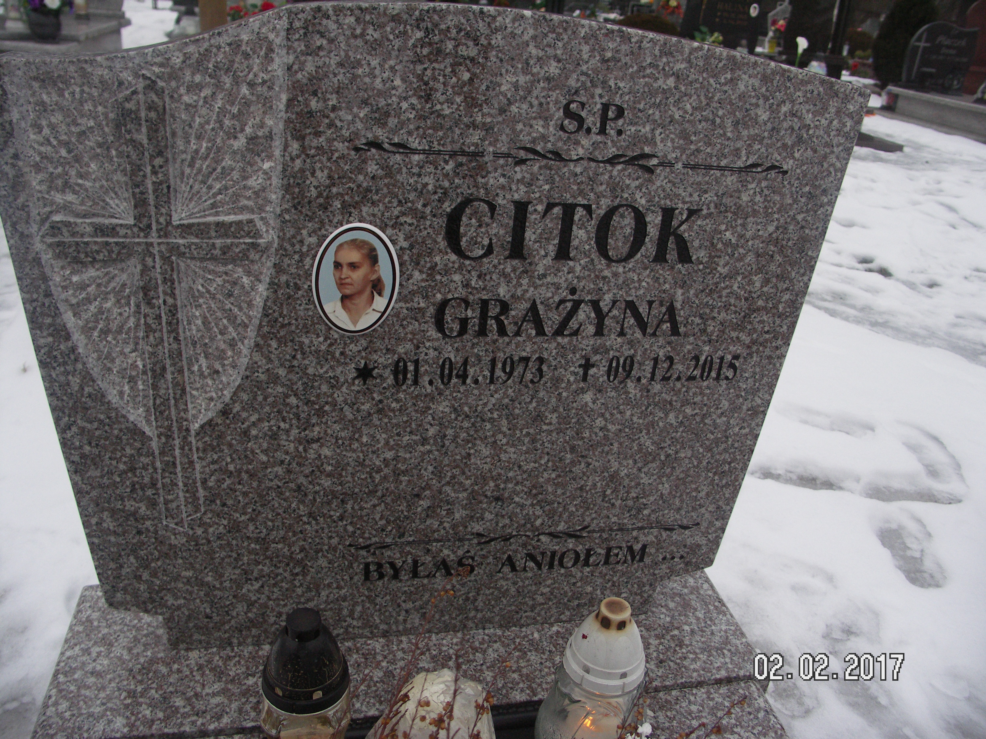 Grób Grażyna Citok