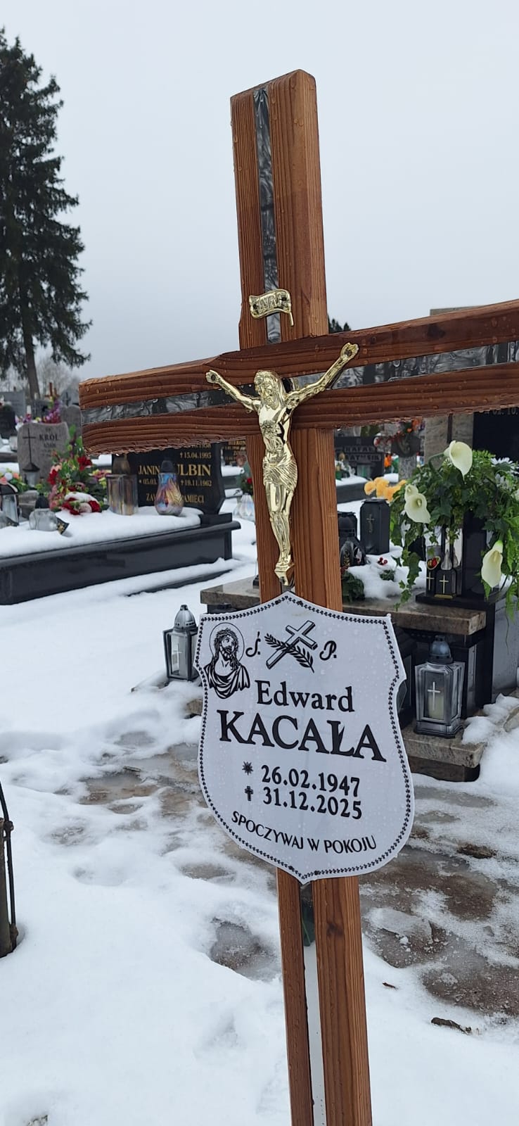 Grób Edward Kacała